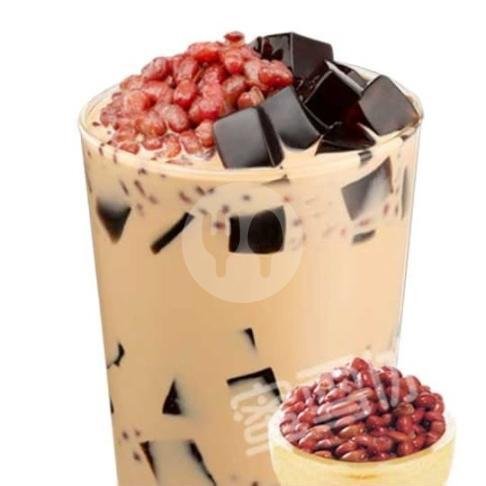 Strawberry Smoothies menu Mixue, Kedungmundu