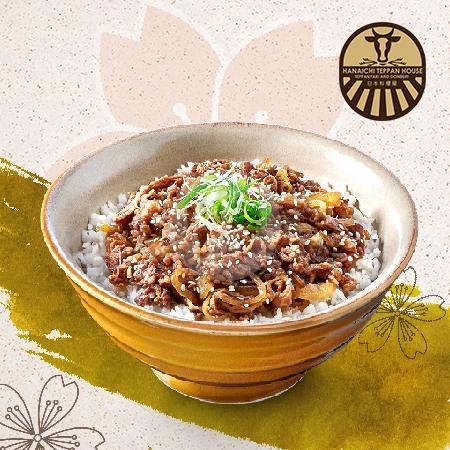 Donburi Beef Yakiniku menu Hanaichi Teppan House, Pakuwon Mall