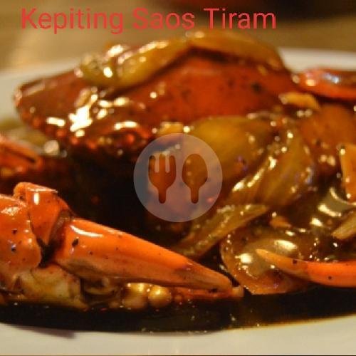Kepiting Lada Hitam menu RM. Darmo, Krian