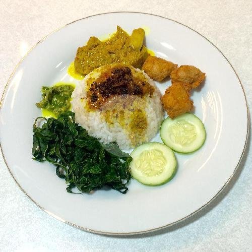 Paket Padang 13 menu Padang Vegan Damai, Foodcourt Mall Malioboro