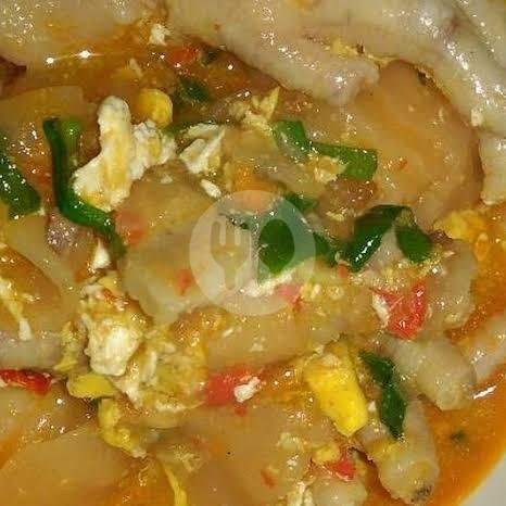 Seblak Ceker menu Seblak Mba Dewi, Gang Sipulo Masuk