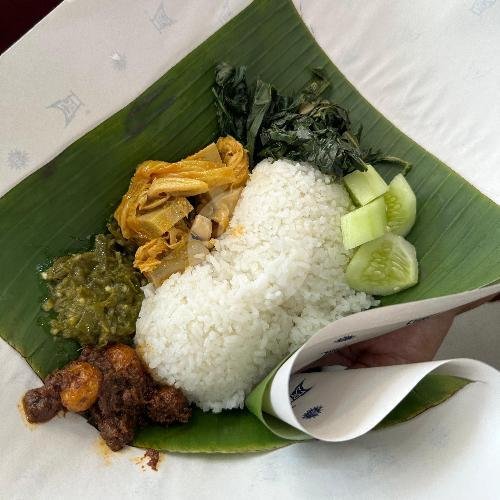 Nasi Rames + Ayam (Bakar/Gulai/Goreng) menu Restoran Sederhana Kopo, JL. Kopo No. 465
