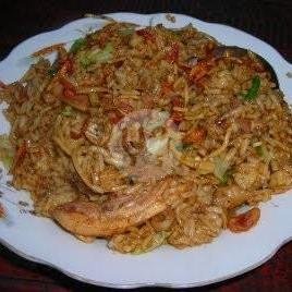 Nasi Goreng Magelangan Seafood menu Warung Bakmi Pak Gareng Spesial Tungku, Food Court Daha