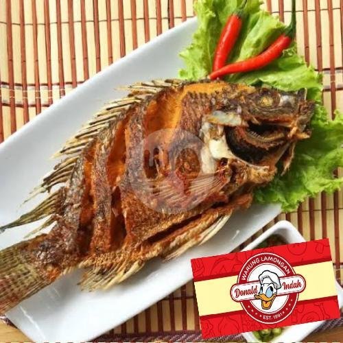 Kakap Besar menu Warung Lamongan Donald Indah, Mayjend Sutoyo