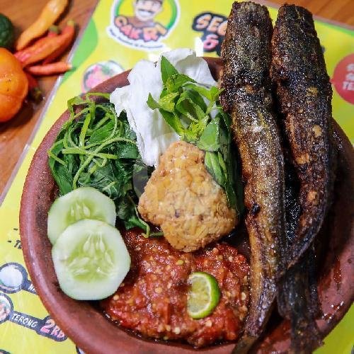 Nasi Telur menu Sego Sambel Cak RI, Wonokromo