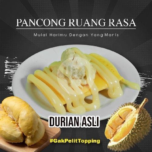 Pisang Bakar Keju menu Pancong Ruang Rasa, Limo