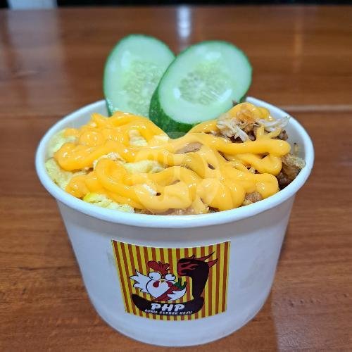 Ricebowl Cheddar (Serut) menu Ayam Geprek Keju PHP, Magelang