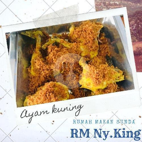 Ayam Pejantan Goreng Kuning menu Rumah Makan Ny. King, RSU