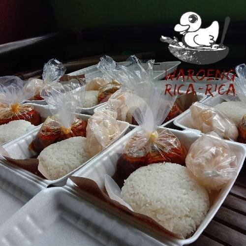 Rica Ayam Kota Nasi Teh menu Waroeng Rica-Rica Dan Soto Ayam Kampung, Sedayu