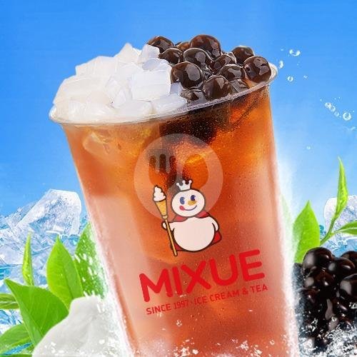 Earl Grey Tea with 2 Toppings menu Mixue, Pasar Kembang