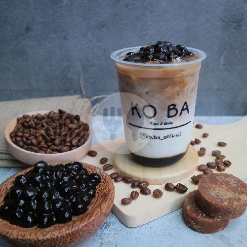 Boba Brown Sugar Fresh Milk ( L ) menu Koba Kopi & Boba, Kebayoran Lama