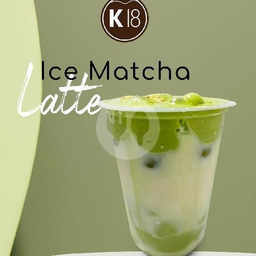 Ice Matcha Latte menu Susu Saridele K18