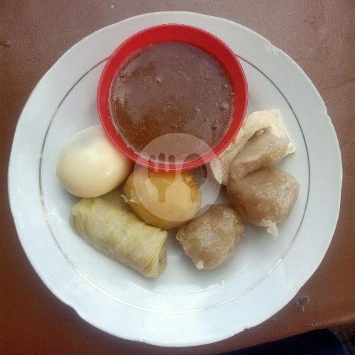 siomay komplit tanpa telor menu Batagor, Mie Ayam 