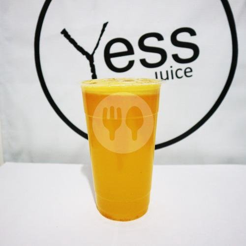 Lemon Tea Jumbo menu YESS Juice (Es Jus Jumbo), Puspanjolo Timur