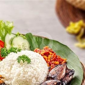Nasi Bakar Cumi Hitam menu Waroeng Kaligarong, Indraprasta
