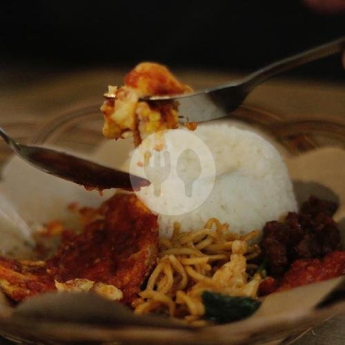 Nasi Telur Orak Arik menu Warmindo Mabar UMS, Tanuragan