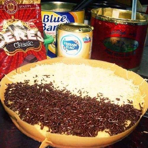 Original - 1/2 Keju 1/2 Coklat menu Martabak Ago Bangka, Sarijadi