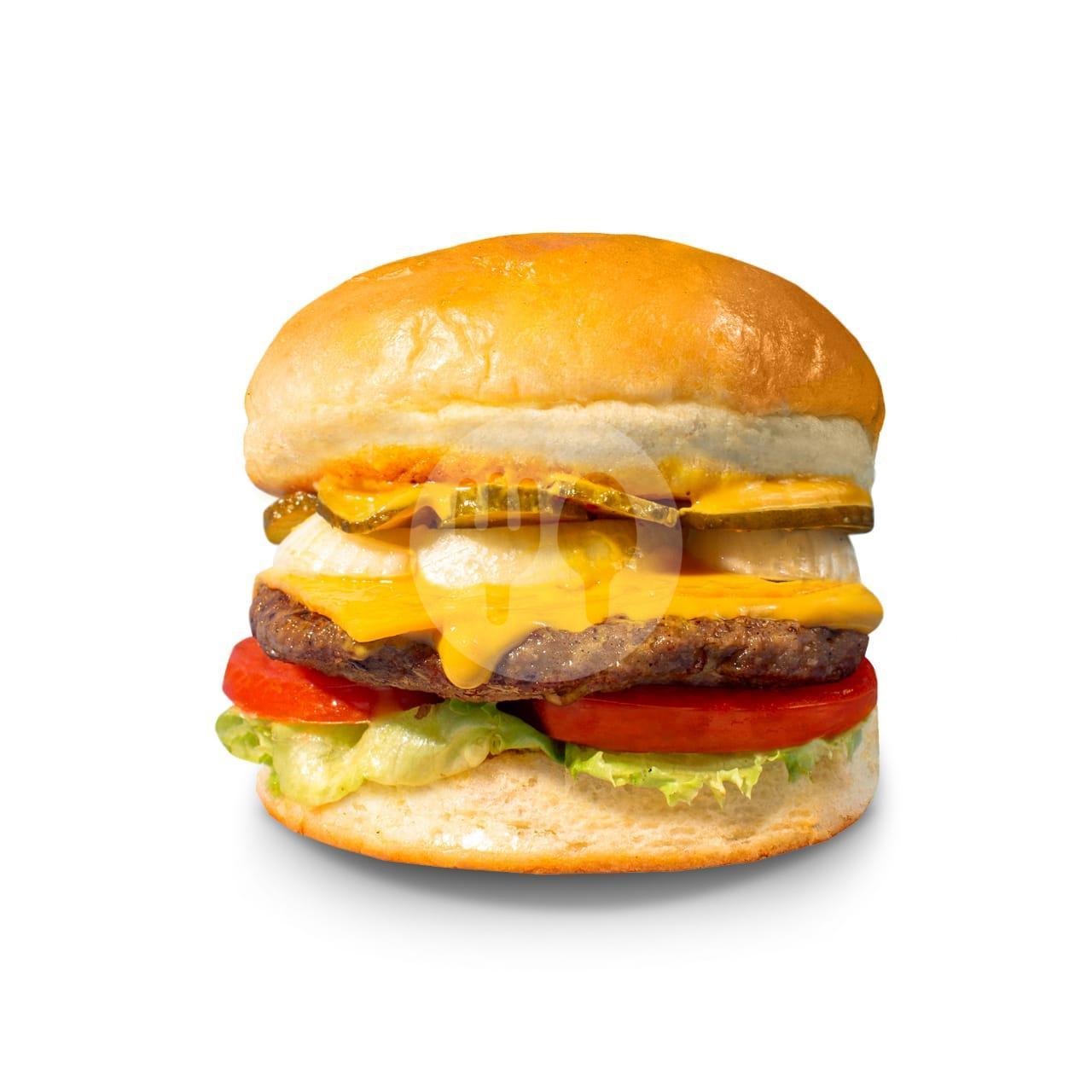 Chicken Burger menu Slice of Cali Pizza, Gwalk