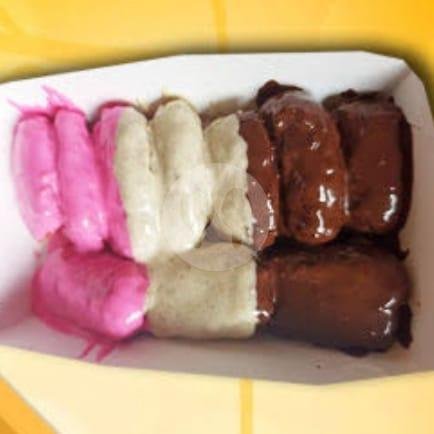 Cau Nugget Chocho Crancy,Tiramisu.(Goreng Dadakan) menu Dapur Cau, Pisang Keju Crispy, Bojongsoang