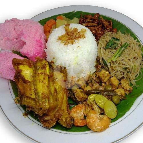 Nasi Campur Madura (Ati Sapi) menu Warung Cholifah, Kebalen Barat