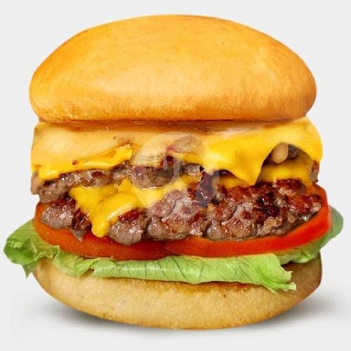 Single Hamburger menu Five Monkeys Burger, Sunter
