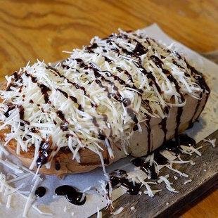 Paket Hemat Roti Bakar 3 Free 1 ES TEH MANIS ORIGINAL (LARGE) dan 1 ES NUTRI SARI JERUK PERAS (LARGE) menu Roti Bakar Dan Pisang Bakar Pandan Wangi, Harjamukti