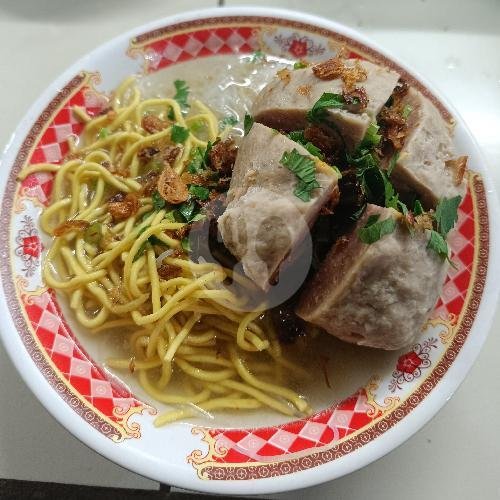 Somay + Telor menu Pondok Bakso Mas Man Wonogiri, Kuranji