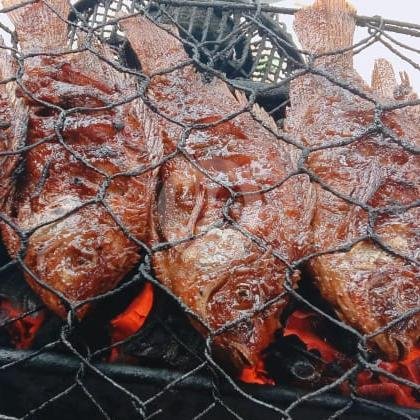Nasi Paha Tepong Bakar Aja menu Ayam Bakar Pak Ulus, Ngemplak