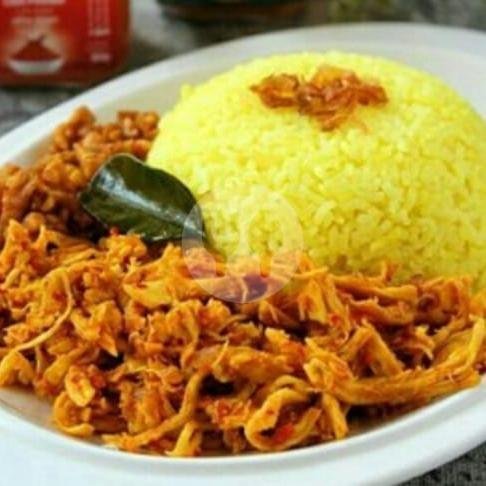 Nasi Paket Ayam Sarundeng menu Kedai Mamah Owen Pribumi, Baleendah