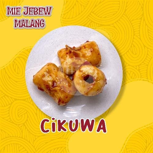 Kembang Cumi menu Mie Jebew Malang, Suhat