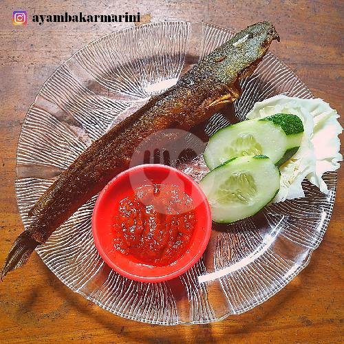 Nasi Putih menu Ayam Bakar Marini