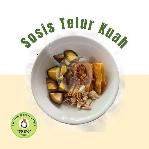 Babat Gongso menu Sop Ayam Kampung & Timlo Bu Evi