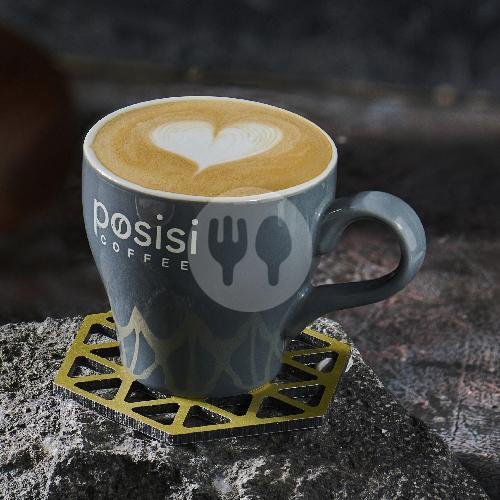 Coffe Latte Hot menu Posisi Coffee, Kebomas