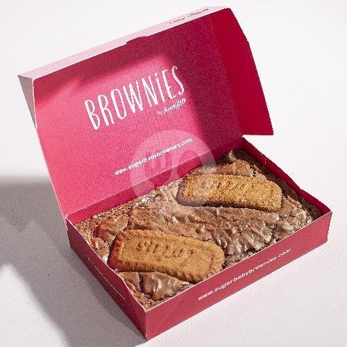 Lotus Biscoff  Brownies 15x10 menu Sugar Baby Brownies, Ngagel