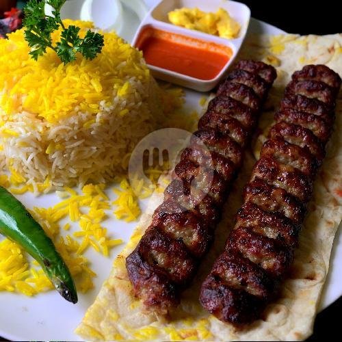Paket Joojeh Kebab menu Kourosh Kebab, Kemang