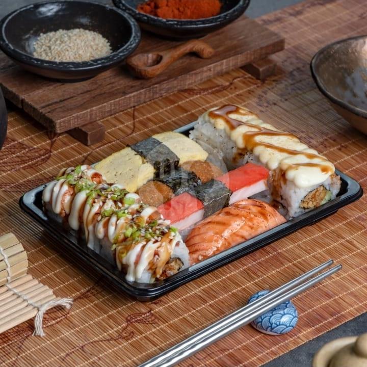 Kizaru Platter (20 Pcs) menu Sensei Sushi, Kelapa Gading