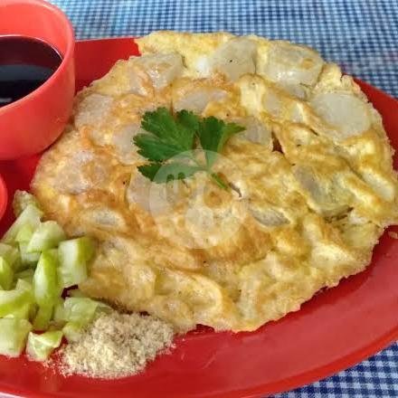 Tekwan menu Depot Pempek Palembang Srikandi, Kediri