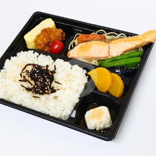 Salmon Bento Set menu Onigiri Toiro, Mid Plaza 2