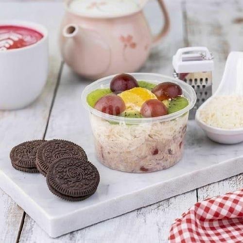 Salad Yogurt Medium 500ml Full Buah menu Salad Bunda Fresh and Healthy, Condongcatur