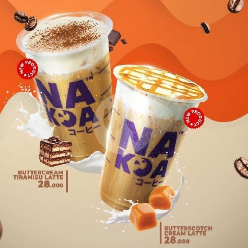 Buttercream Tiramisu Latte menu Nakoa Cafe Suhat, Lowokwaru