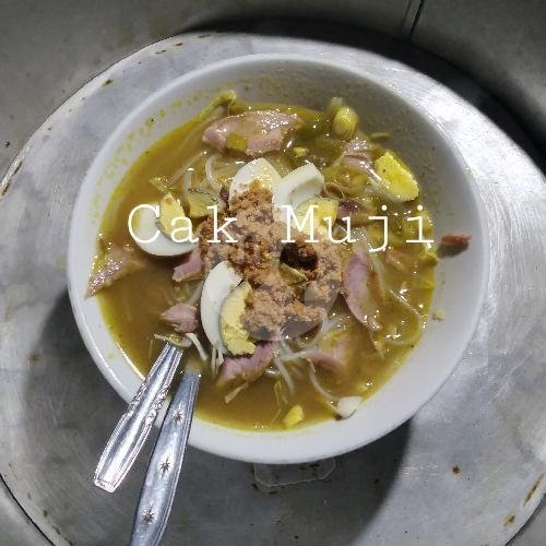 Soto Lamongan menu Soto, Rawon, Tahu Campur Lamongan Cak Muji