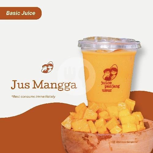 Jus Strawberry menu Juice Panjang Umur, Ir. H. Juanda