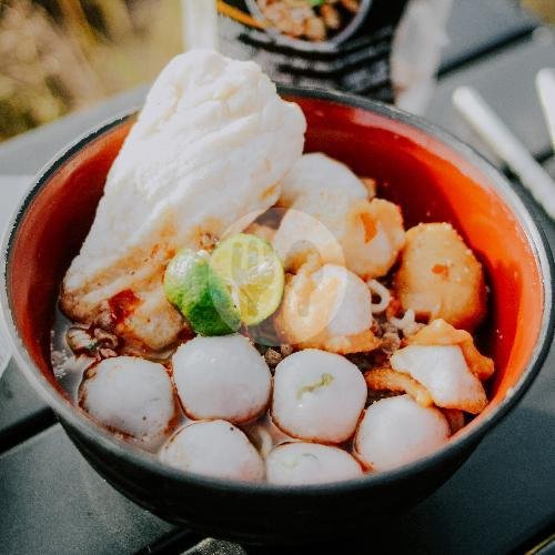 Seblak Spatula (Spaghetti Tulang) menu Warung Seblak Teteh Aa, Awigombong