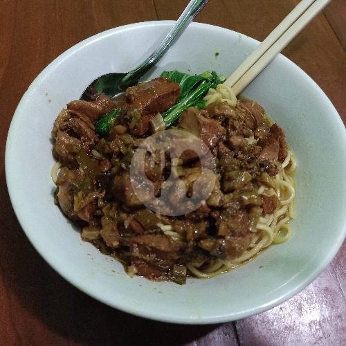 Mie Ayam Ceker menu Bakso Cendana, Karanganyar Kota