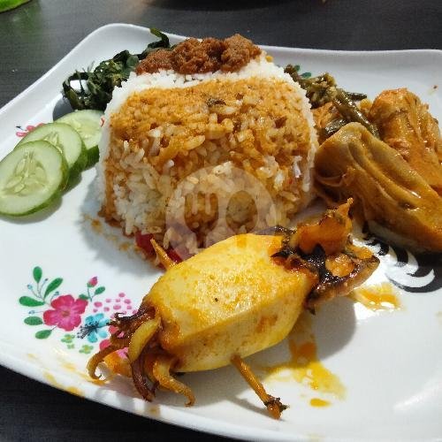 nasi ayam bakar (komplit) menu padang uda ali, Kahuripan, Tawang , Tasik