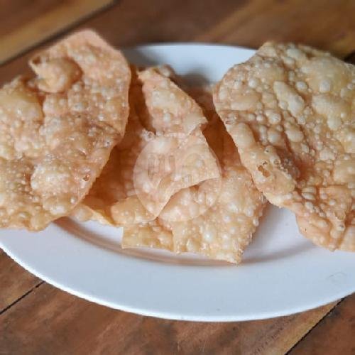 Teh Panas menu Pangsit Mie Ayam Jakarta sidomoro Pak Yanto, Tambak Jati