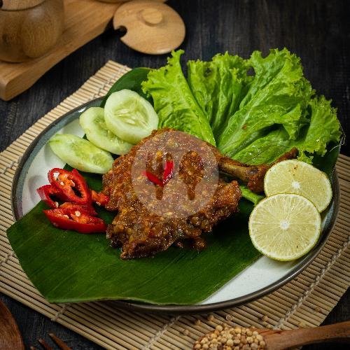 Ayam Goreng Kremes Dada / Paha menu Warung 87 Ria Rio, Titiran