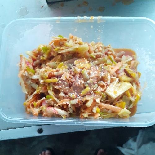 SALAD BUAH, UKURAN BOX 400 ML menu Rujak Uleg Dan Sop Buah Pak Januri, Duren Sawit