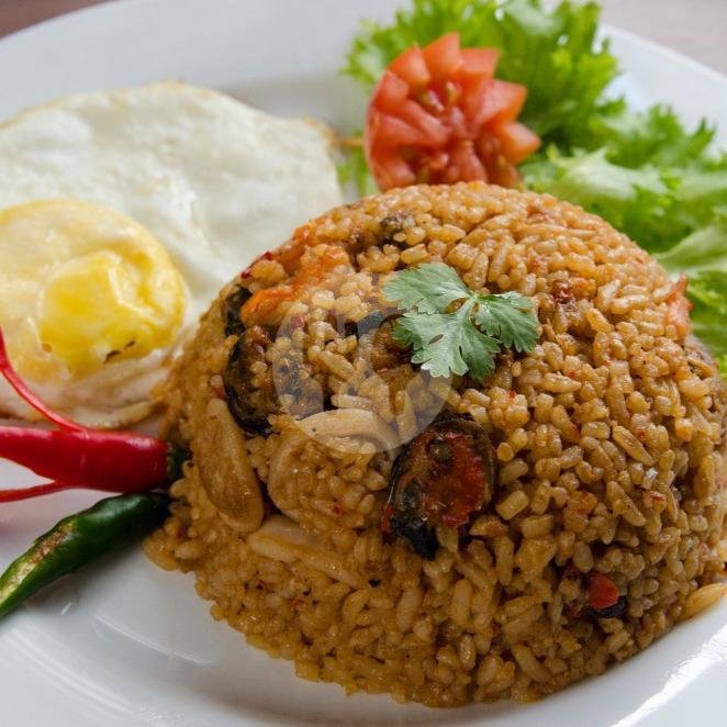 Nasi Goreng Spesial menu Morosono Alres Seafood, Moh Toha