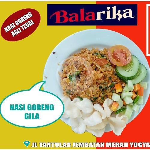Nasi Gila Balarika menu Nasi Goreng Balarika, Jembatan Merah